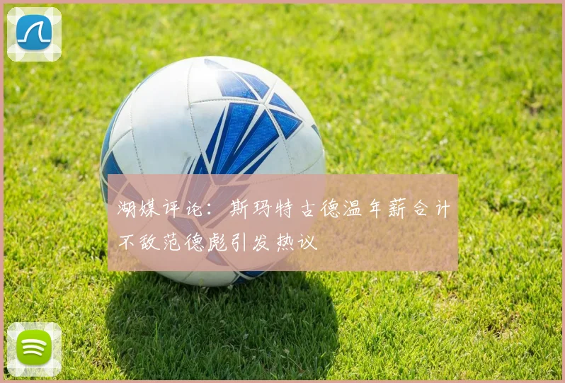 湖媒评论：斯玛特古德温年薪合计不敌范德彪引发热议